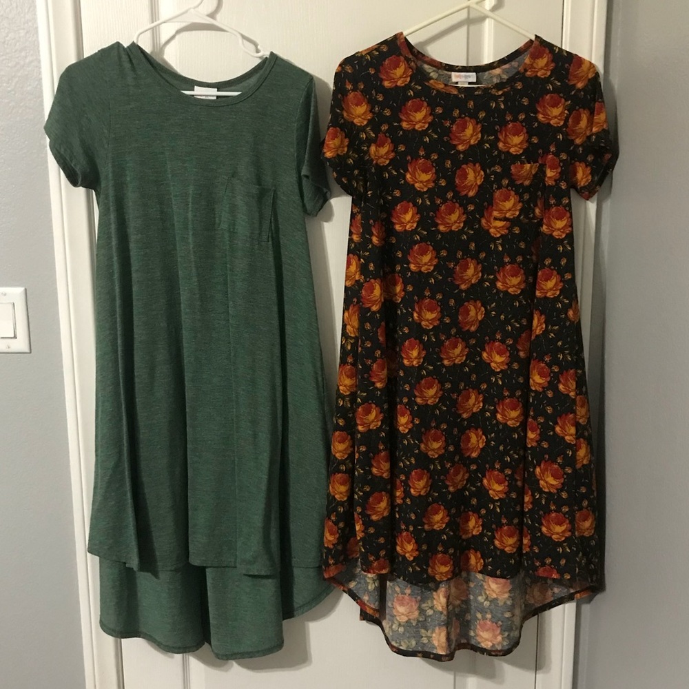 LulaRoe Carly Dresses size XS
